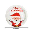 thumbnail image 2 of Christmas Party Decorations Christmas Party Decorations, Disposable Plates, Cartoon Santa Claus Plates, Paper Cup Sets, Party Utensils Christmas Paper Plates, 2 of 8