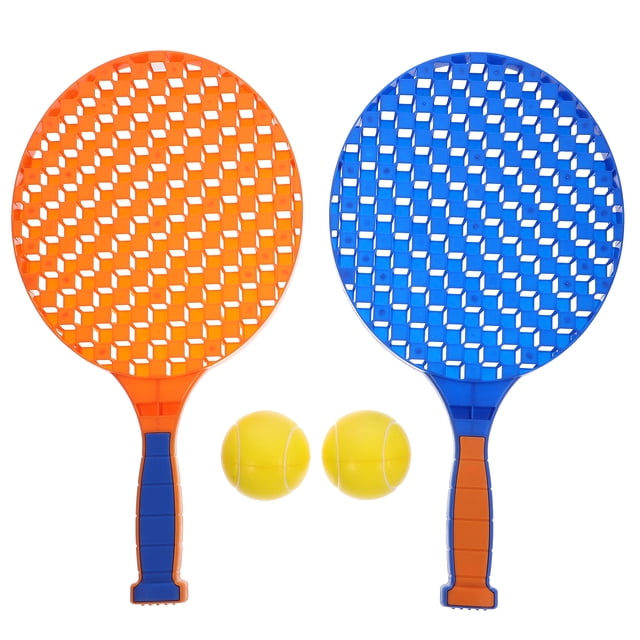 Shisuyan 1 Set of Plastic Tennis Rackets Tennis Racket Toys Beginner Training Outdoor Sports Supplies