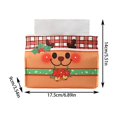 thumbnail image 3 of Christmas Table Decorations,Festive Tissue Box Cover with Non-Woven Fabric and Holiday Cartoon Print for Tabletop Holiday Decorations, 3 of 6