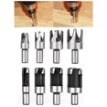 thumbnail image 3 of Standard Size Cork Drill Bit Knife Plug Cutter, Carbon Steel Wood Plug Cutter, For Bench Drill Hand Electric Drill, 3 of 8