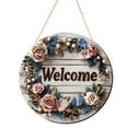 thumbnail image 1 of Welcome Home Decorations Event Party Welcome Signage Home Decoration Door Pendant Decoration, 1 of 7