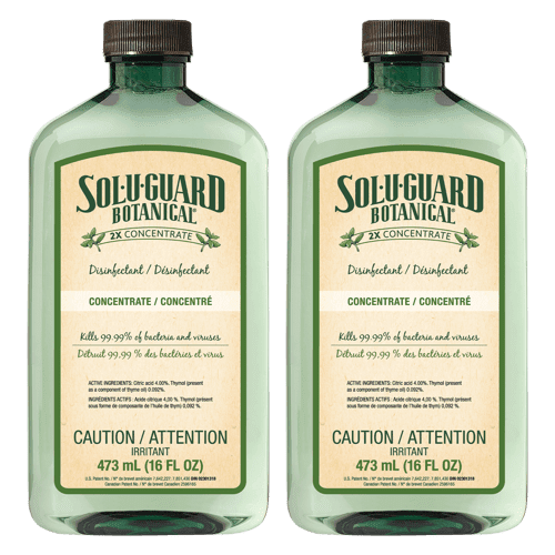 Melaleuca Sol-U-Guard Botanical 2x Disinfectant 2-Pack (Mixing Spray Bottle not included)