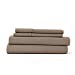 thumbnail image 3 of Linen Market Ensemble de Draps de Luxe à Poches Profondes 4 Pcs, California Très Grand, Taupe, 3 of 10