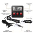 thumbnail image 5 of 2 Pieces Digital Reptile Thermometer Hygrometer With Probes Terrarium Reptile Humidity Gauge Indoor Outdoor Digital, 5 of 5