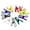 10 pcs, variante sur Pinces Assorties pour Sacs à Croustilles, Pinces à Croustilles pour Vêtements, Pinces à Vêtements en Métal Imperméables Multicolores Pinces à Croustilles, Épingles à Vêtements en Revêtement PVC à Haute Élasticité, Pinces Alimentaires et Pinces pour Sacs (10 Pcs)
