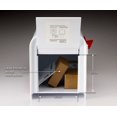 thumbnail image 2 of Duraline Support de Poteau pour Boîte aux Lettres Rurale Robuste, Grande Taille, Boîte aux Lettres Noire en HDPE pour Usage Extérieur, 2 of 5