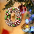 thumbnail image 4 of Rwnbm 26 Letters Christmas Tree Decoration Pendant Christmas Tree Ornaments Personalized DIY Christmas Ornaments Christmas Decoration Xmas Tree Hanging Decor Feature, 4 of 4