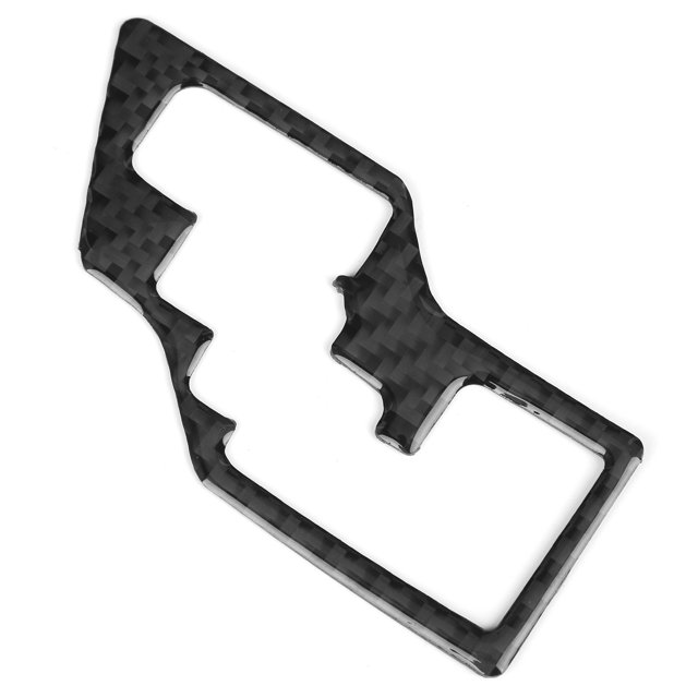 Styling Central Console Gear Panel Frame Trim Carbon Fiber Decor Fit for 2014-2018