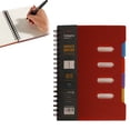 thumbnail image 2 of ​​Piwvid 5 Subject Notebook with Dividers Tabs, Large Multi Subject Organizer for Office Professional Note Taking and Business Meeting Documentation​​, 2 of 7
