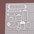 thumbnail image 1 of 10pcs Embossing Moulds Carbon Steel Photo Frame Molds Smooth Sturdy Album Craft Making Moulds Langgg, 1 of 9