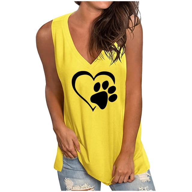Cameland Haut Blouse à Imprimé pour Femme, Mode, Confortable, Décontracté, Col en V, Manches Courtes