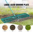 thumbnail image 2 of KFFKFF Grass Flattening Implement, 36"x10" Lawn Smoothing Device, Robust Yard Equalizer with 78" Steel Lengthened Grip, Garden, Golf Green, and Farm Lawn Leveling Rake, 2 of 9
