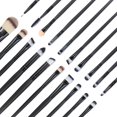 thumbnail image 2 of 20 Pieces Makeup Brush Set Professional Face Eye Shadow Eyeliner Foundation Blush Lip Makeup Brushes Powder Liquid Cream Cosmetics Blending Brush Tool, 2 of 5