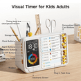 thumbnail image 1 of Visual Timer for Kids Adults, ADHD Timer with Planning Board, 1 of 6