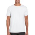 thumbnail image 1 of Gildan Mens Softstyle T-Shirt, 4XL, White, 1 of 3
