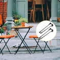 thumbnail image 1 of OULII 4Pcs Folding Hairpin Table Black For Diy Enthusiasts Home Decor 12.6x3.9in, 1 of 8