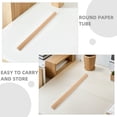thumbnail image 3 of LEEYNEER 2pcs Cardboard Cylinder Poster Storage Tubes Kraft Paperboard Shipping Containers Reusable Drawing Roll Protectors for Artists Students Office Supplies, 3 of 8