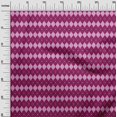 thumbnail image 2 of oneOone Viscose Chiffon Fabric Argyle Style Ikat Print Fabric BTY 42 Inch Wide, 2 of 4