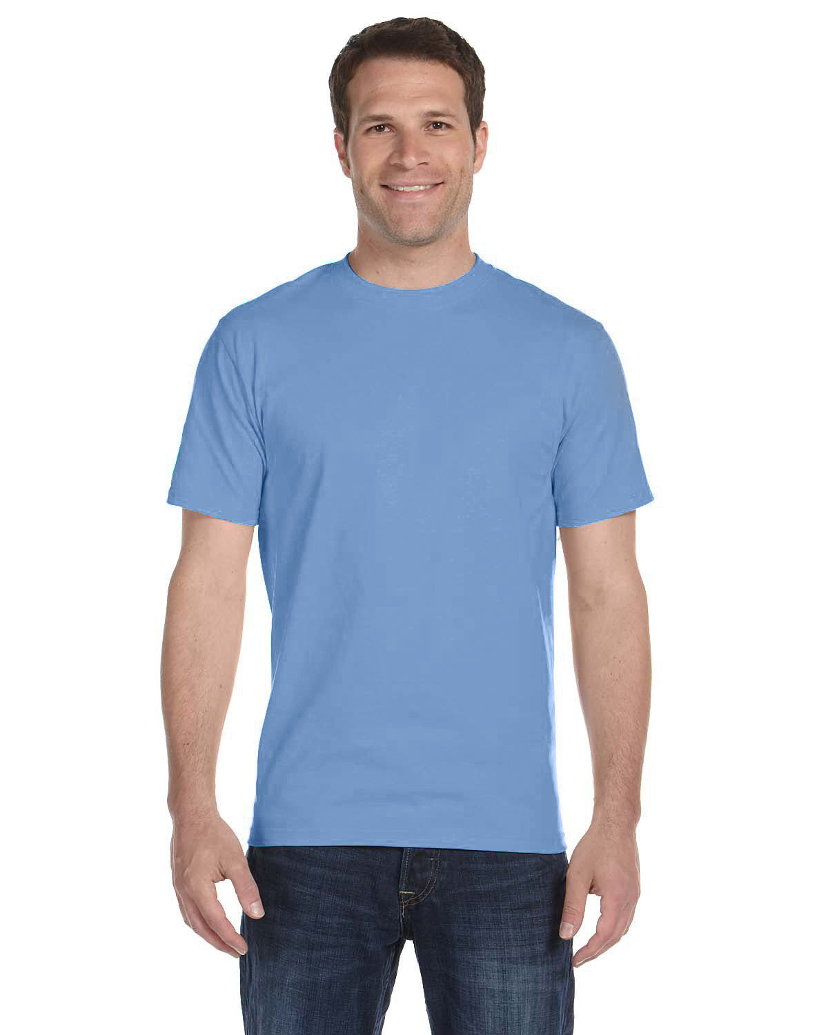 Gildan T-Shirt Adulte DryBlend 56 oz, 50/50 CAROLINA BLUE L