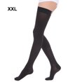 thumbnail image 4 of Redempat Rester Soutenu et Confortable Chaussettes de Compression Extensibles Bas de Compression Bout Emballage - Noir XXL 1Set, 4 of 6