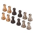 thumbnail image 4 of 30 Pcs Métal Chicago Fixation Vis Kit Rivets en Cuir Kit 30 Pcs Tête Ronde Rivets pour Rivet en Cuir Vis en Laiton Massif Haute Dureté Ténacité Tête de Balle Bouton Goujon Vis pour, 4 of 8