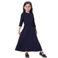 thumbnail image 1 of KYAIGUO Robes à Volants pour Filles 1-12 Ans Bébé Manches Longues Décontractées Robe Maxi Ligne A, 1 of 8