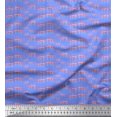 thumbnail image 1 of Soimoi Silk Fabric Flamingo Bird Decor Fabric Printed Yard 42 Inch Wide, 1 of 3