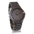 thumbnail image 2 of Angie Wood Creations Montre pour Homme en Bois de Santal Foncé avec Bracelet Assorti, 2 of 7