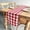 Red#10808, variant on Checkered Tablecloth, 180 x 30 cm Cotton Linen Blend, Indoor Outdoor Dining Table Runner Decoration for Weddings and Parties