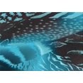 thumbnail image 1 of Ahgly Company Machine Washable Indoor Rectangle Transitional Dark Turquoise Green Area Rugs, 8' x 10', 1 of 7