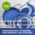 thumbnail image 4 of Granitestone Blue 20 Piece Pots and Pans Nonstick Kitchen Cookware Set with Utensils and Bakeware, Oven Dishwasher Safe, 4 of 9