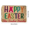 thumbnail image 3 of Wzzjkit Easter Door Mat - Super Absorbent Quick Dry Front Mats Bath Rug Rubber Backing Non Slip Washable Carpet - Easter Decorations Door Mat Outside Entrance, 3 of 8