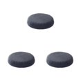 thumbnail image 1 of maskred Housses de Coussin Rond pour Tabouret pour Assise Confortable Coussins de Tabouret en Polyester Housses de Siège Imperméables Gris Foncé 3 Pcs, 1 of 6