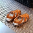 thumbnail image 5 of LSLJS Sandales pour Tout-Petits Sandales pour Bébés Filles Garçons avec Sangle Ajustable, Sandales d'Été d'Extérieur pour Enfants, Chaussures de Plage pour Enfants Semelle Souple Sandales à Bout Renforcé Sandales Romaines, 5 of 5