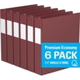 thumbnail image 1 of Davis Group, Premium Economy, D Ring, Binder, 6 Pack, 1.5", 1 of 3