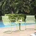 thumbnail image 2 of Crosley Gracie 3 Piece Metal Patio Conversation Set in Oasis Green, 2 of 2