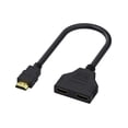 thumbnail image 1 of Répartiteur HDMI 1 Entrée 2 Sorties - Adaptateur 1080P pour Moniteur PC Portable, 1 of 8