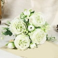 thumbnail image 1 of LSLJS Beautiful Artificial Silk Fake Flowers Wedding Valentines Bouquet Bridal Decor, Valentine's Day Decorations, 1 of 6
