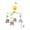 Ours, variante sur Siruishop Mobile de Berceau pour Bébé Décoration de Chambre de Bébé avec Poupée en Peluche Ours Suspendu pour Chambre de Bébé