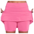 thumbnail image 1 of Jupe de Tennis Décontractée pour Femmes avec Poche, Tenue Active pour Yoga, Sport, Performance, Style Jupe-Short, 1 of 6
