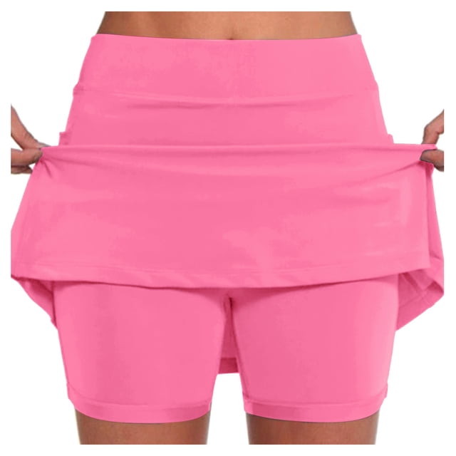 Jupe de Tennis Décontractée pour Femmes avec Poche, Tenue Active pour Yoga, Sport, Performance, Style Jupe-Short