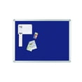 thumbnail image 2 of MasterVision Ayda Blue Felt Bulletin Board, 18" x 24", Aluminum Frame, 2 of 6