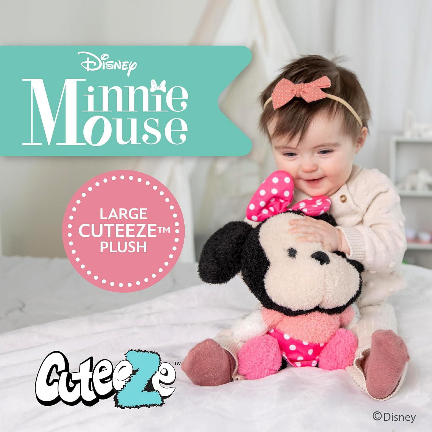 Peluche Disney Baby Minnie Mouse Cuteeze - 12 pouces