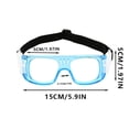 thumbnail image 3 of Basketball Glasses Sports Goggles Glasses For Racquetball Basketball Football Protective Glasses Lens Dirt Bike Suits for Kids Riding Gear for Women Goggles over Glasses for Men Dirt Bike Grips, 3 of 3