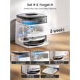 thumbnail image 3 of Lefant M3L Robot Vacuum and Mop, 12000Pa Suction, All-in-One Base Station, Anti-Tangle Brushes & Dual Spinning Mop, Self-Emptying & Refilling, LIDAR Navigation, 3 of 9