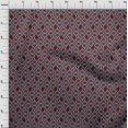 thumbnail image 3 of oneOone Cotton Flex Fabric Swirl Block Print Fabric By Yard 40 Inch Wide, 3 of 4