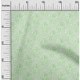 thumbnail image 2 of oneOone Velvet Green Fabric Abstract Craft Projects Decor Fabric Printed By The Yard 58 Inch Wide, 2 of 4