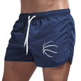 thumbnail image 1 of Men's Board Shorts Spring and Summer Splicing Swimming Trousers for Beach Surfing Activities, 1 of 3
