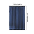 thumbnail image 3 of Birdeem Semi Sheer Curtains with Rod Pocket Design, Light Filtering Window Drapes for Privacy, Modern Sheer Panels 52x63 Inches, Versatile for Living Room Bedroom Balcony, 3 of 9