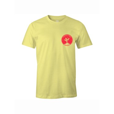 Gravity Outdoor T-Shirt Joshua Tree AA Fabriqué aux USA - Citron - Petit